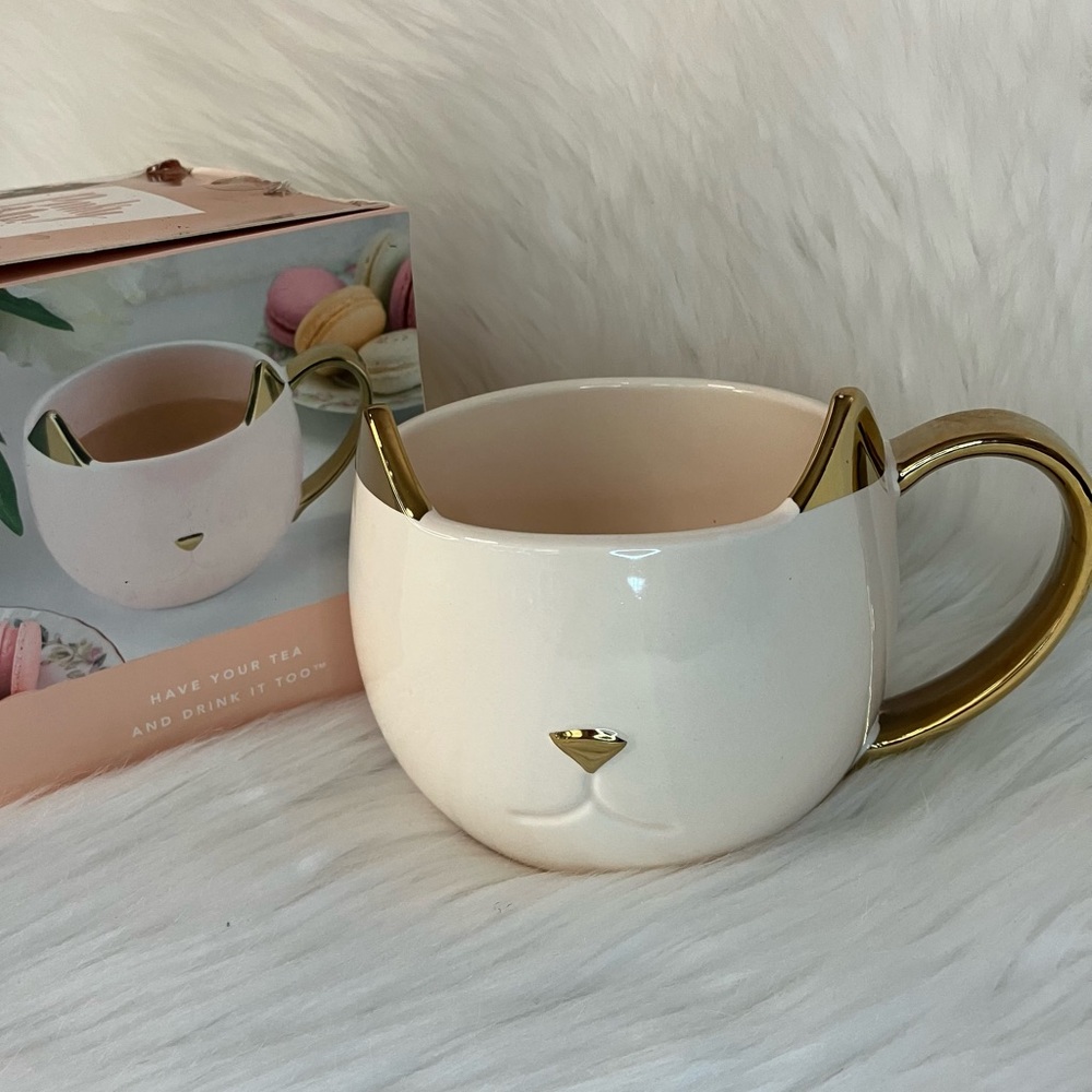 Pinky Up | Chloe Ceramic Cat 12 oz Mug